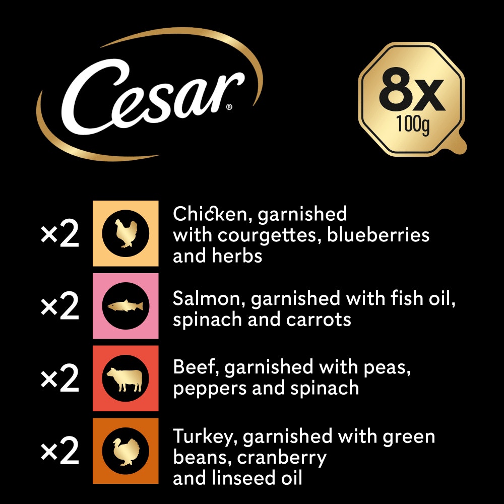 CESAR® NATURAL GOODNESS™ Grain Free Wet Dog Food in Casserole - 6