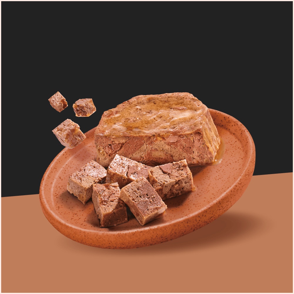 Cesar Classic Terrine Junior Wet Dog Food tray Poultry in Loaf 8 x 150g - 2