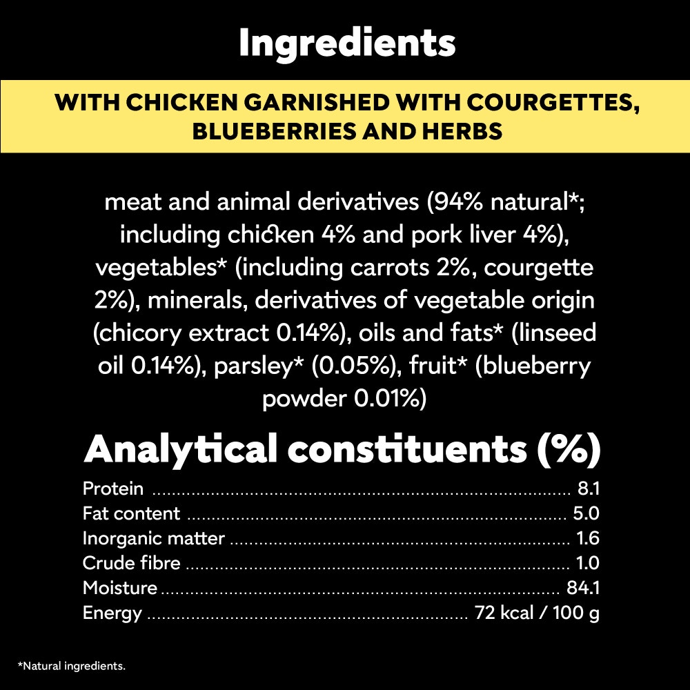 CESAR® NATURAL GOODNESS™ Grain Free Dog Food Casserole with Chicken 100g Tray - 4