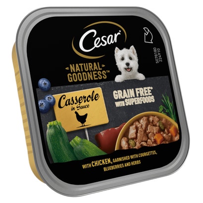 NATURAL GOODNESS™ Grain Free Dog Food Casserole with Chicken, Tray